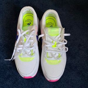 Nike air max white/indigo burst-pink blast